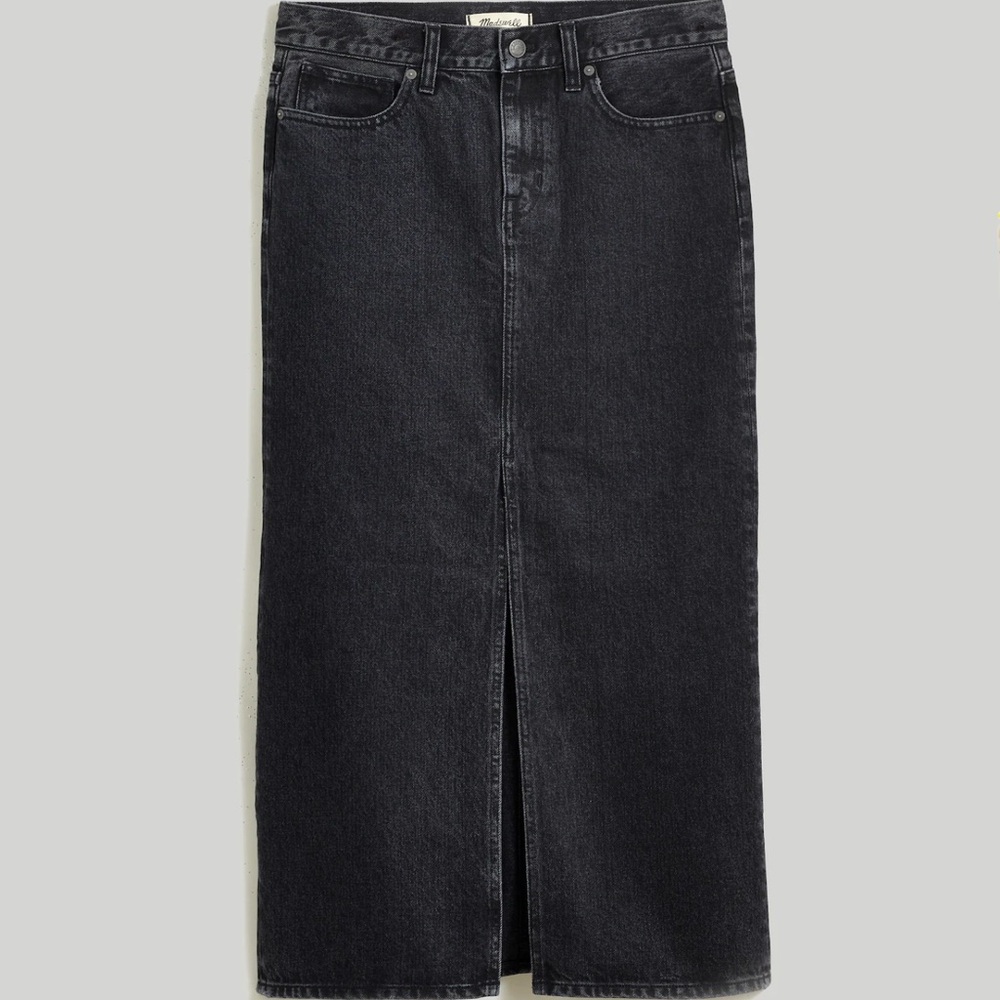 Madewell Mid Rise Maxi Skirt
